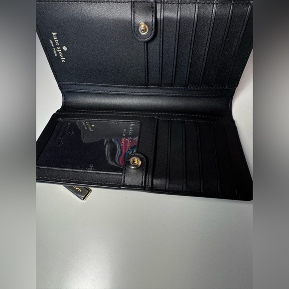 Kate Spade Stacy Large Black Wallet - Picture 5 of 7